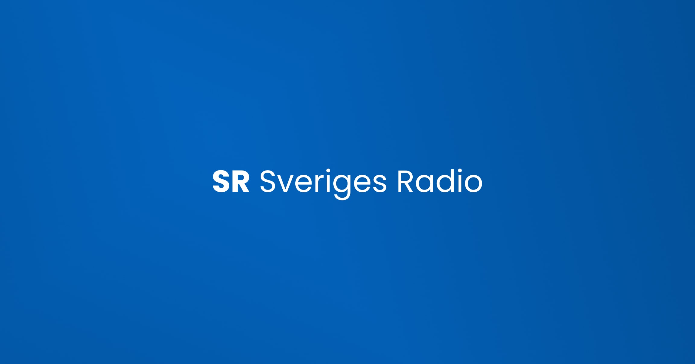 SR Sveriges Radio nyheter Larmapp Cosafe
