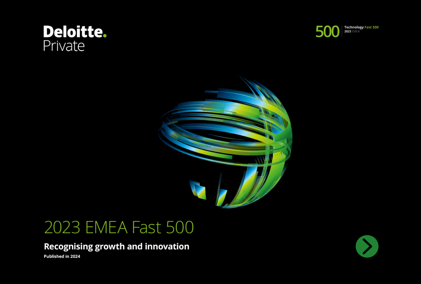 Cosafe på Deloitte EMEA Technology Fast 500.